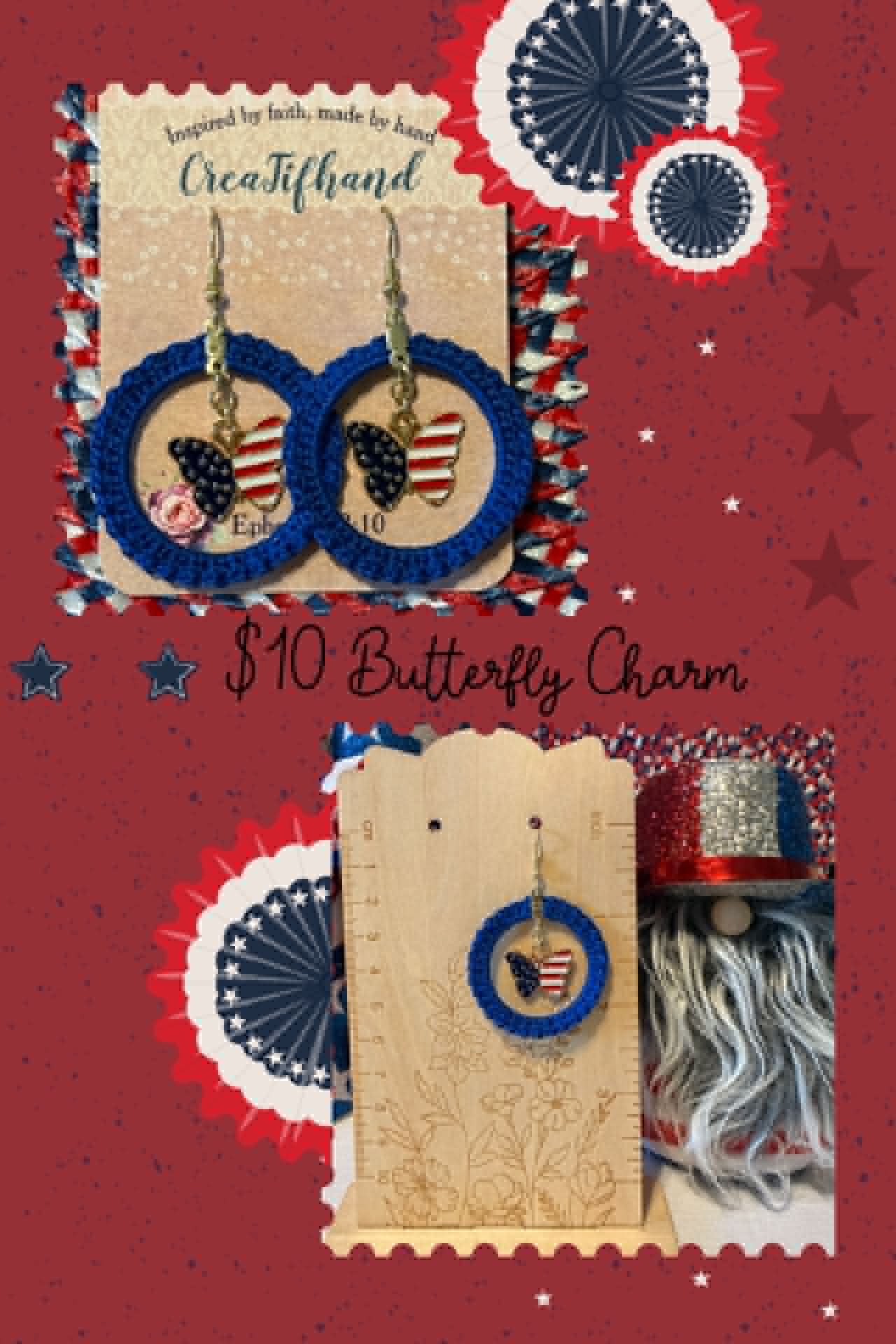 Patriotic Earring 4
